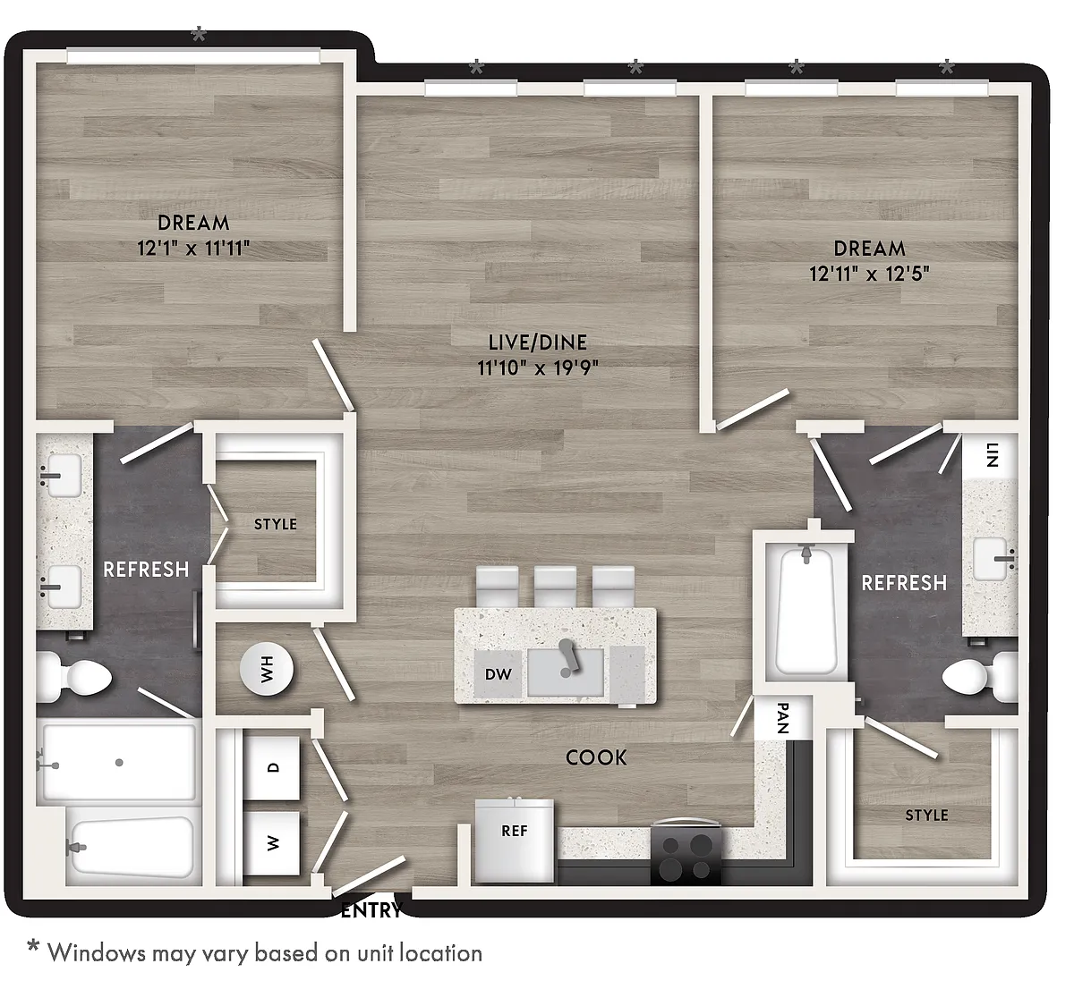 Floor plan B11