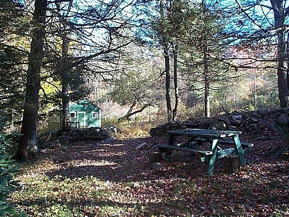 Chicken coop in back round....