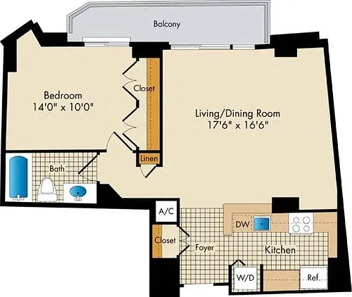 Floor plan Darcy