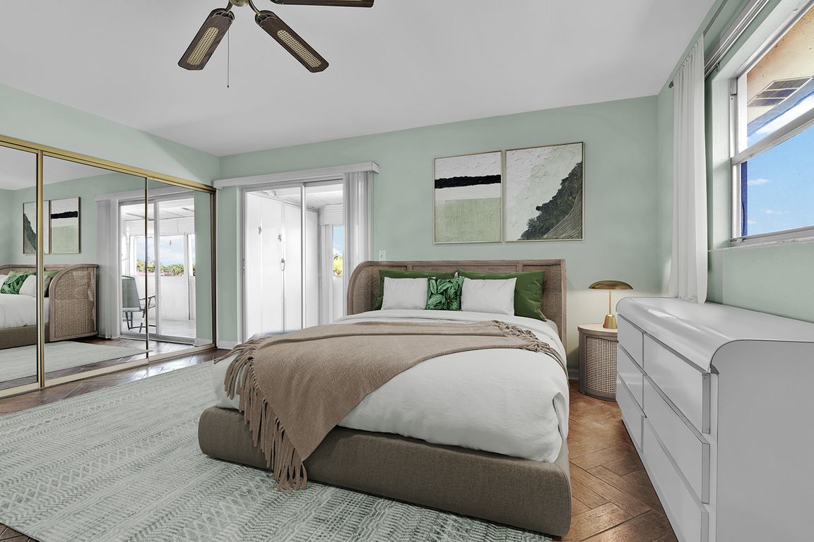 Primary Bedroom - Virtual Staged