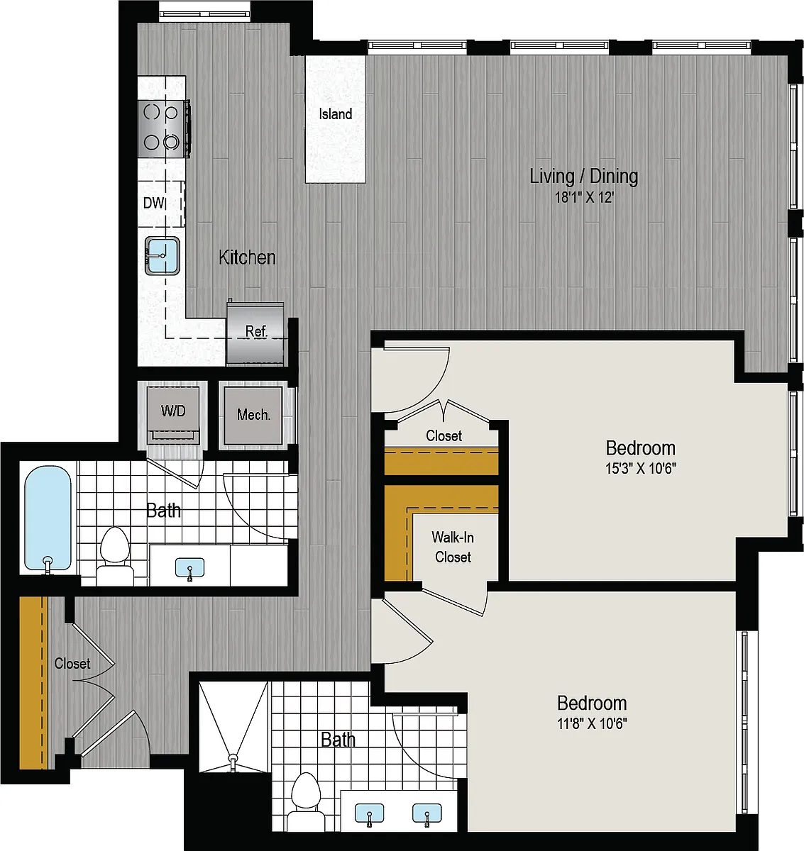 Floor plan B4