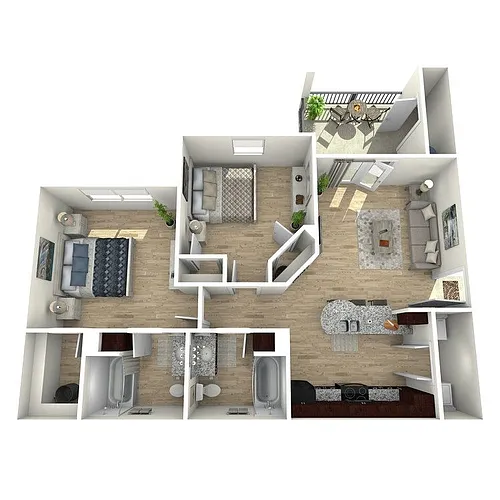 Floor plan B1