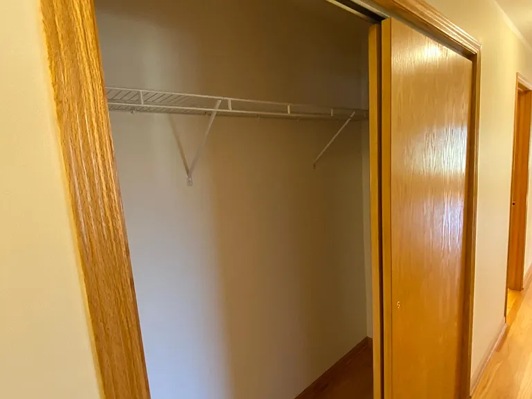 Extra hallway closet