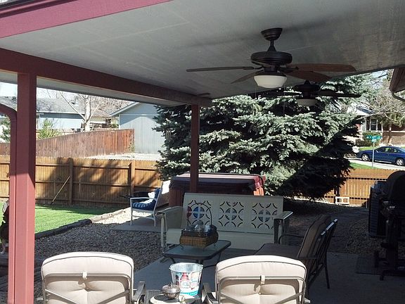 Cool, relaxing patio