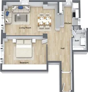 Nob Hill Place - One Bedroom for Rent