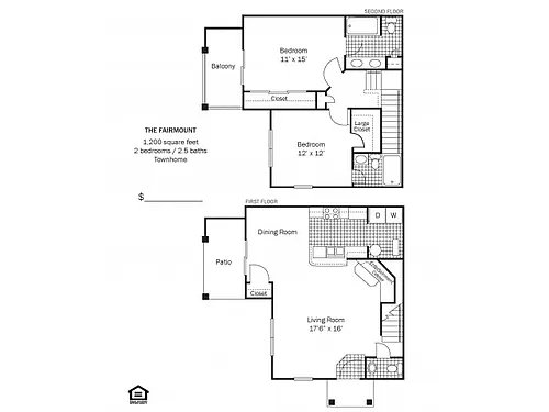 Floor plan Fairmount