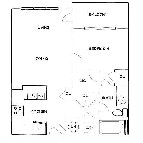 Floor plan Design 1C