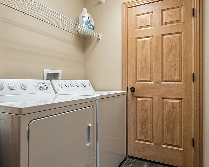 There's a full-sized washer and dryer in every apartment!