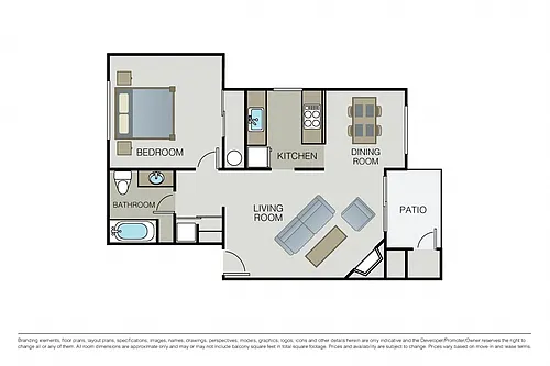 Floor plan Plan 1A