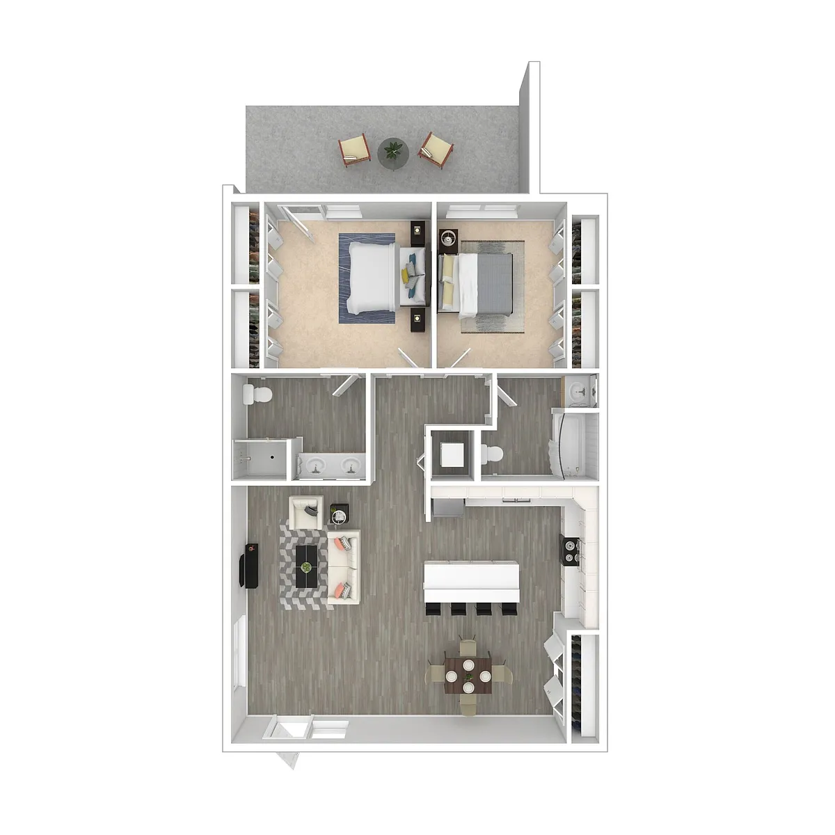 Floor plan 2G