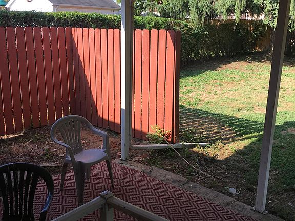 Patio coming off of the kitchen