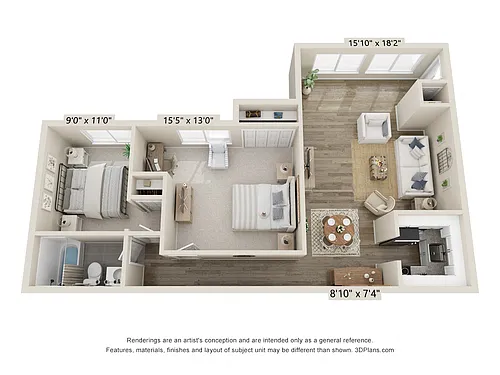 Floor plan Lotus Renovated