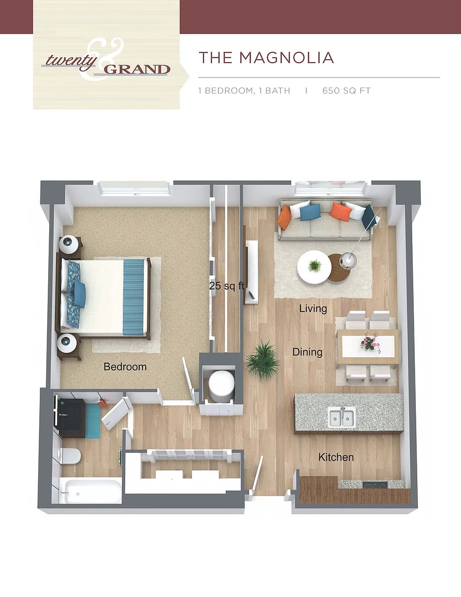 Floor plan Magnolia