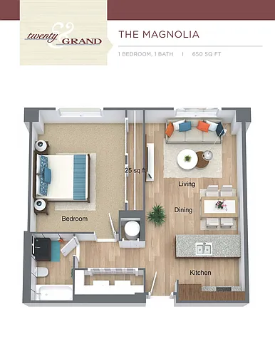 Floor plan Magnolia