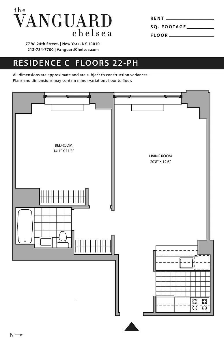 Photo 2 of 25 - 77 W 24th St #25C - Manhattan, NY Building Photo - 77 W 24th St #25C