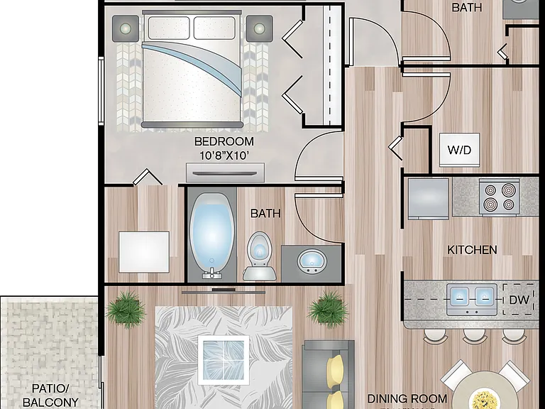 1041 Square Feet 1041 Square Feet