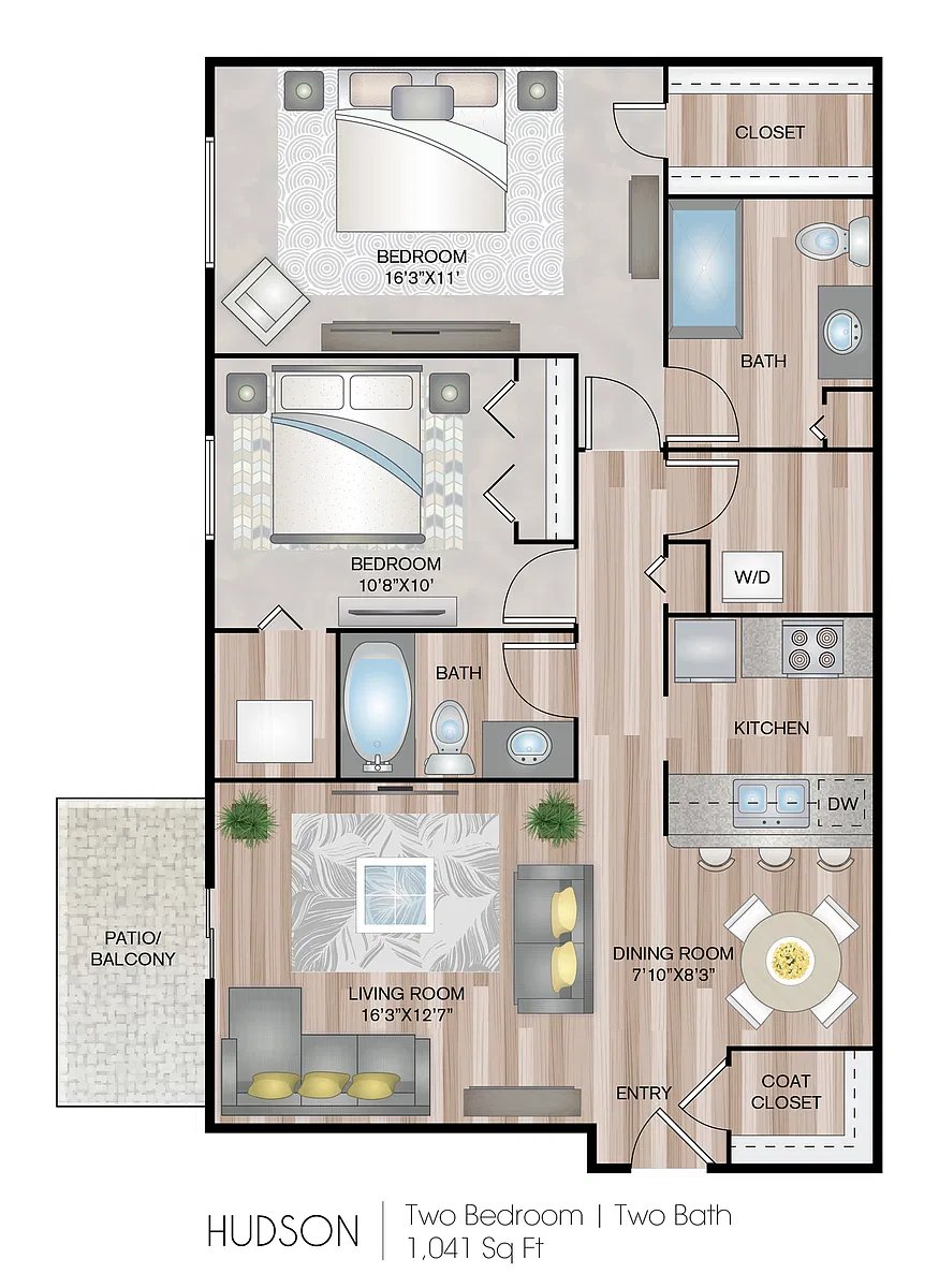 Floor plan HUDSON