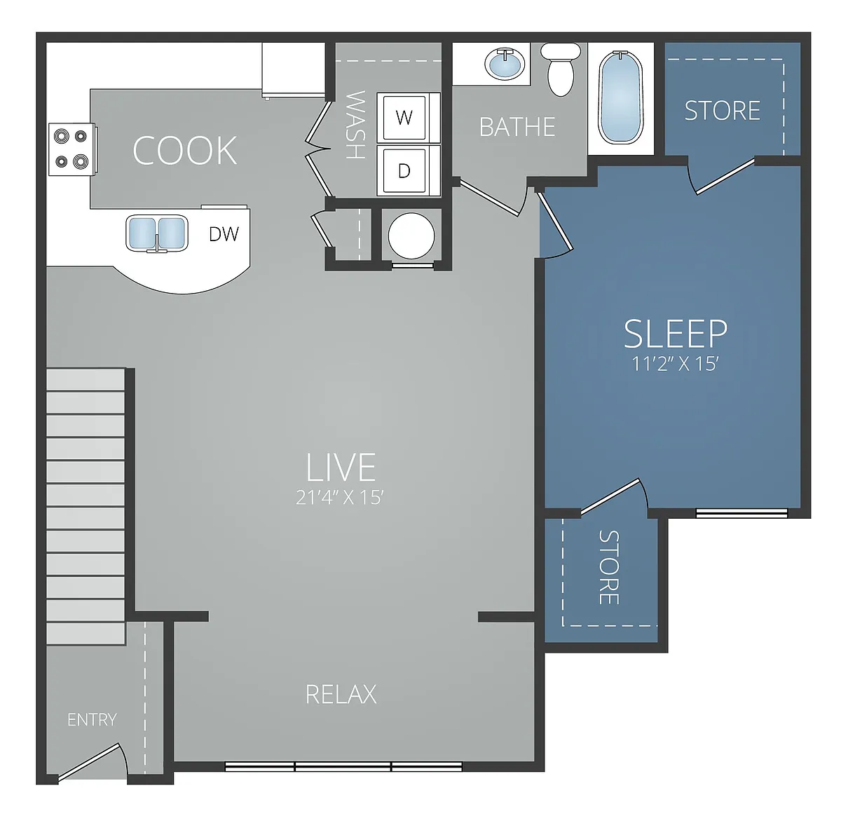 Floor plan A8