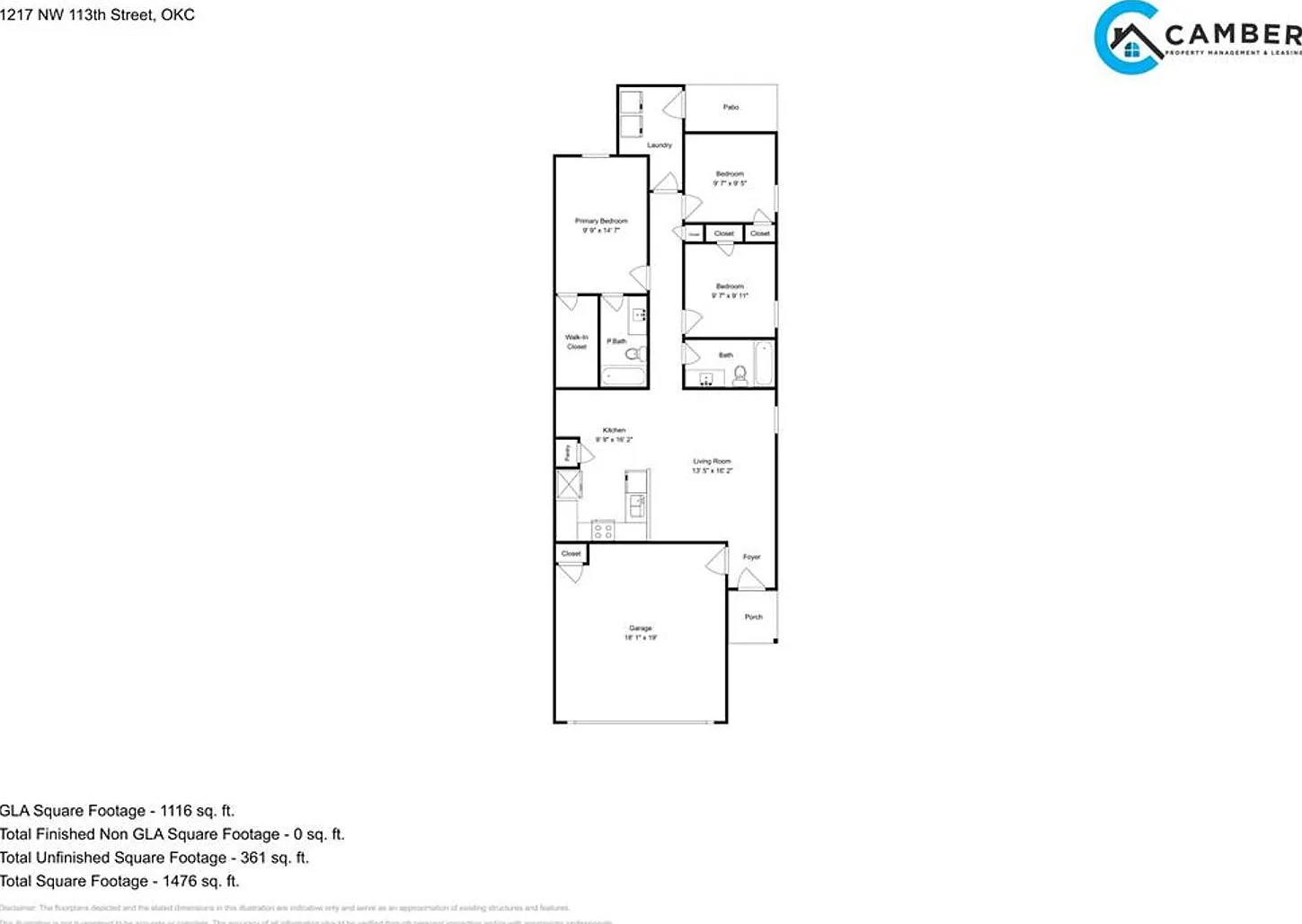 Brand New Stunning and Spacious 3 Bedroom 2 Bath Duplex in Mustang Schools — Photo 3