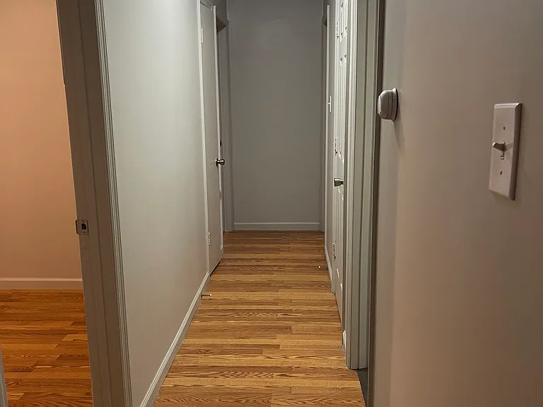 Hallway to be bedrooms