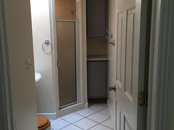 Walk in Shower with full size hot water heater