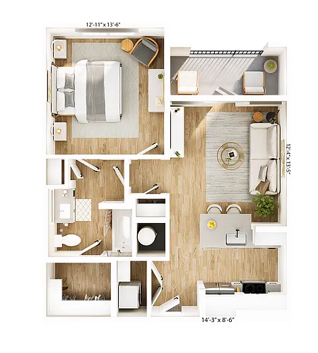 Floor plan A1