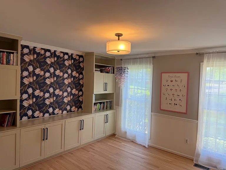 downstairs office