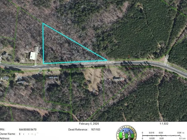 High Rock Crusher Rd, Wadesboro, NC 28170