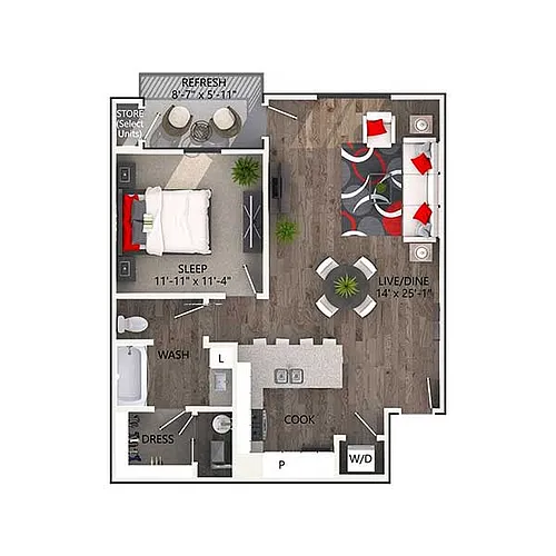 Floor plan Amarillo