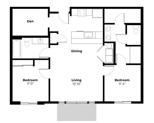 Floor plan Covington