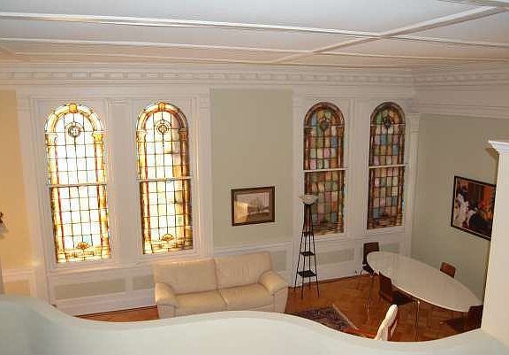 View from platform bedroom