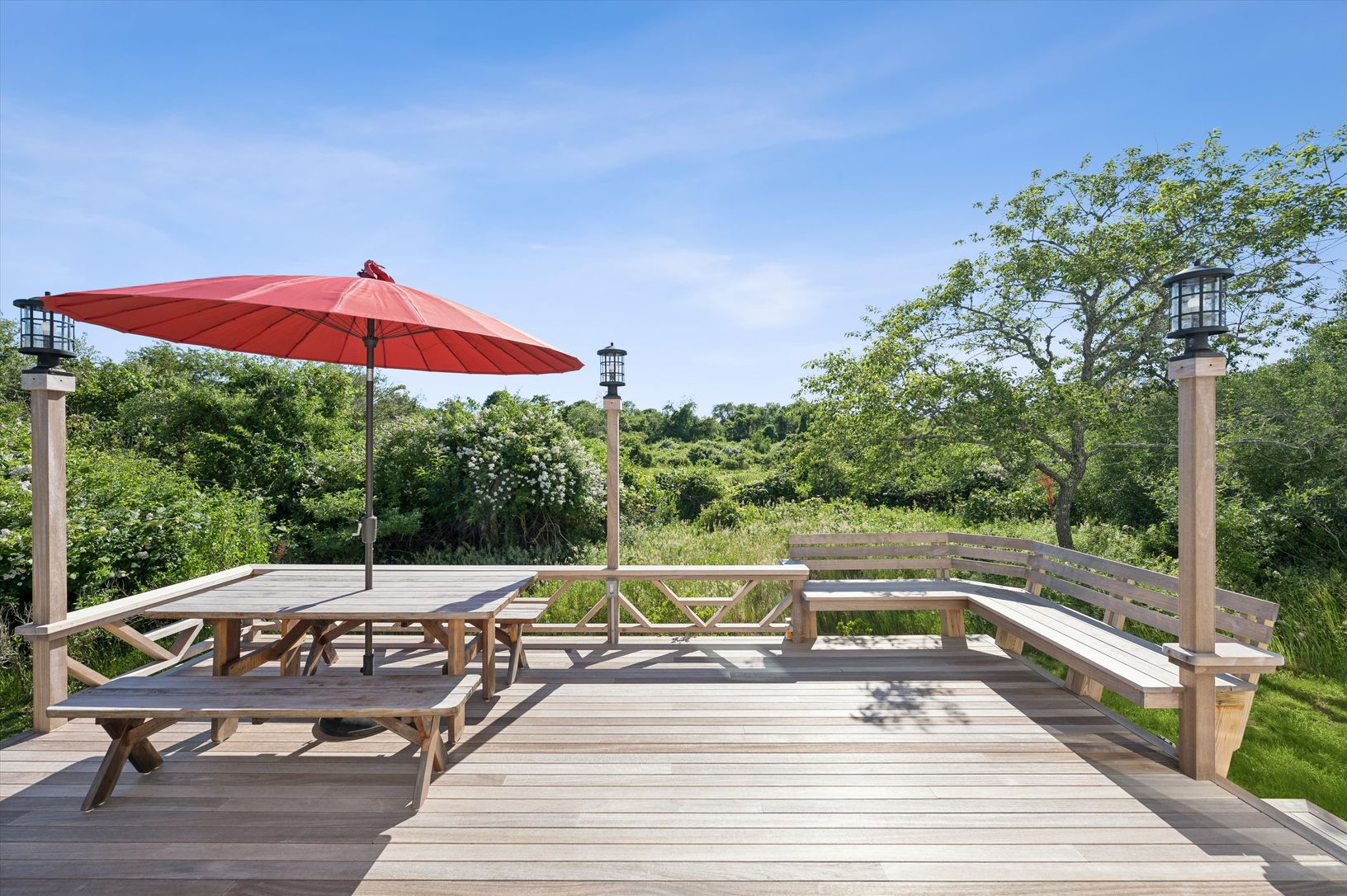 backyard deck