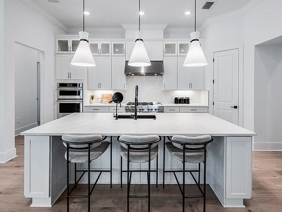 Large kitchen island