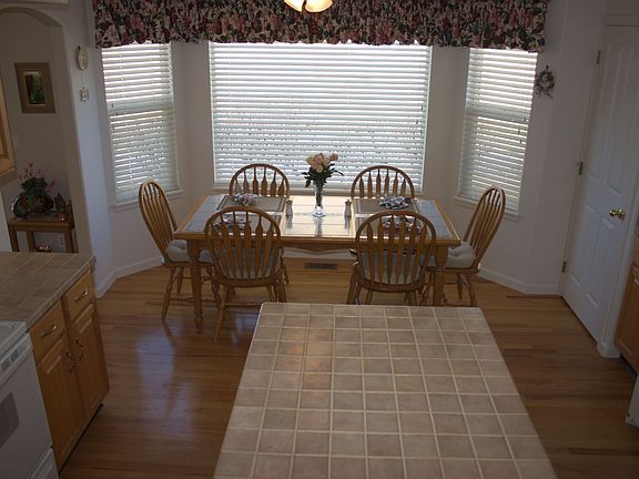 Spacious kitchen with eating nook
