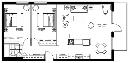 Floor plan 410