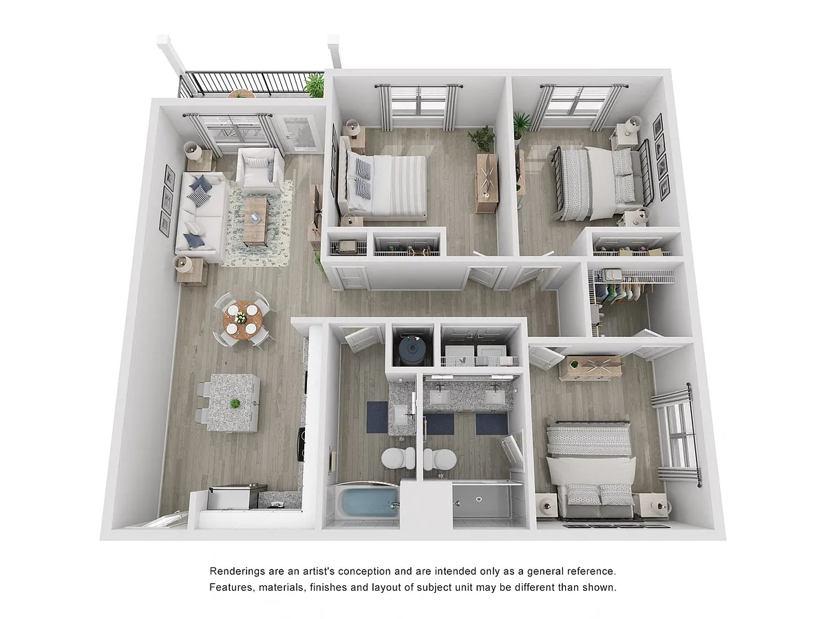 Floor plan C1