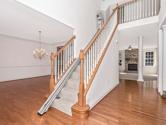 Two Chair Lifts Foyer