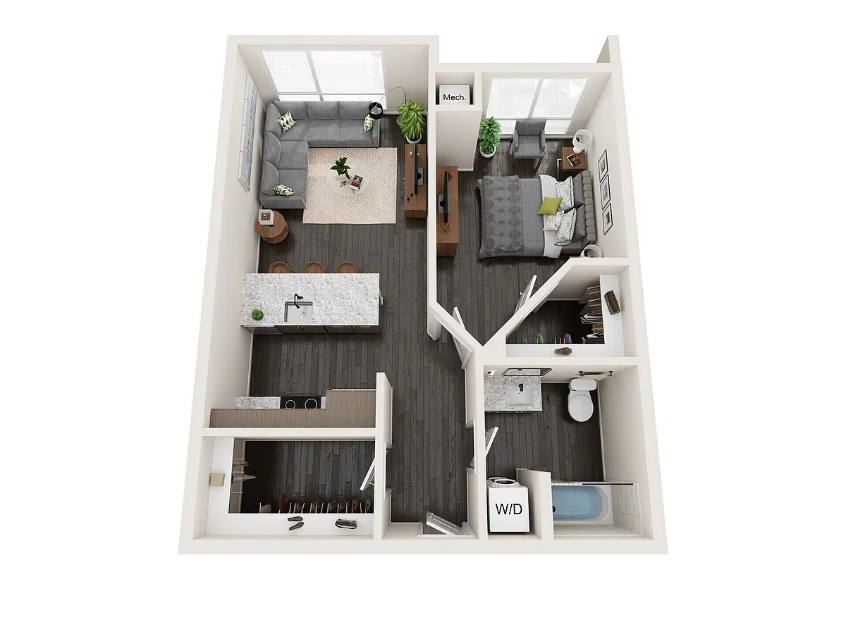 Floor plan B7