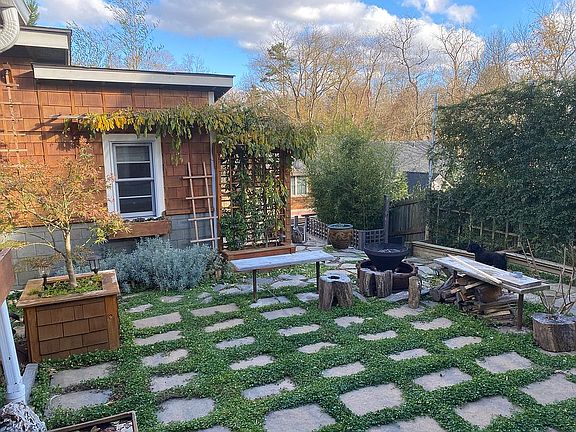 View from Master into courty