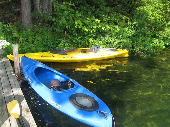 Kayaks & sailboat for sale