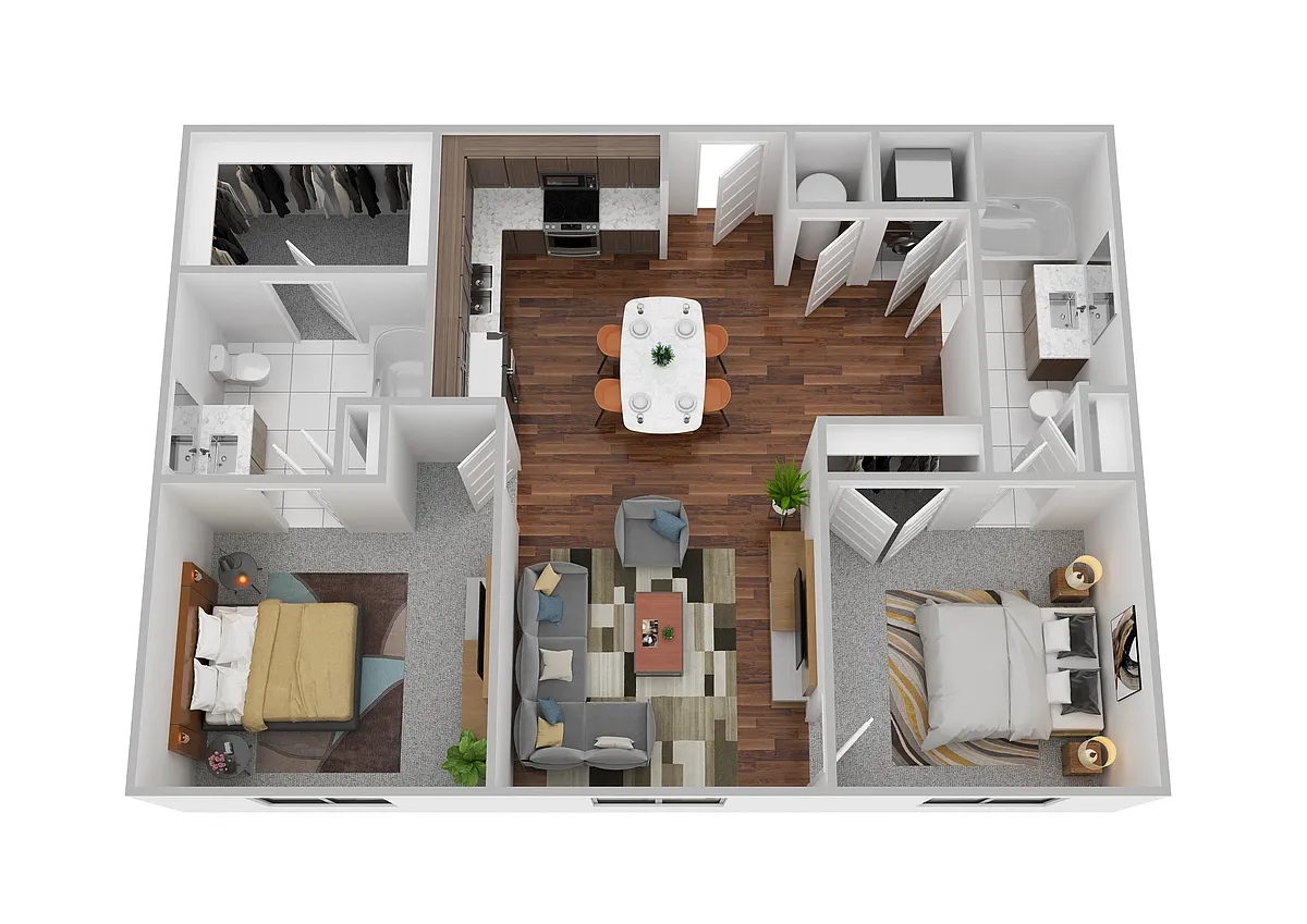 Floor plan B2