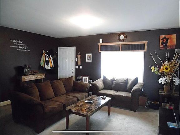 Living area when furnished