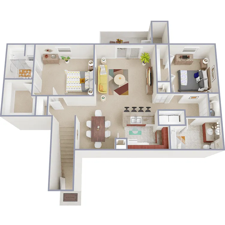 Floor plan B1-MR