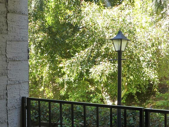 Gate going into and out of the condo.