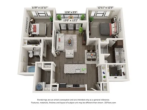 Floor plan B3