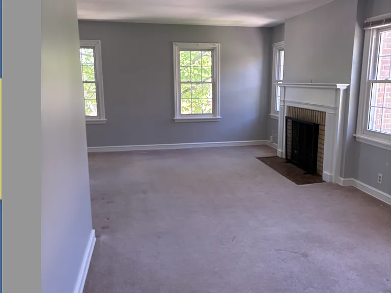 Large family room and dining room