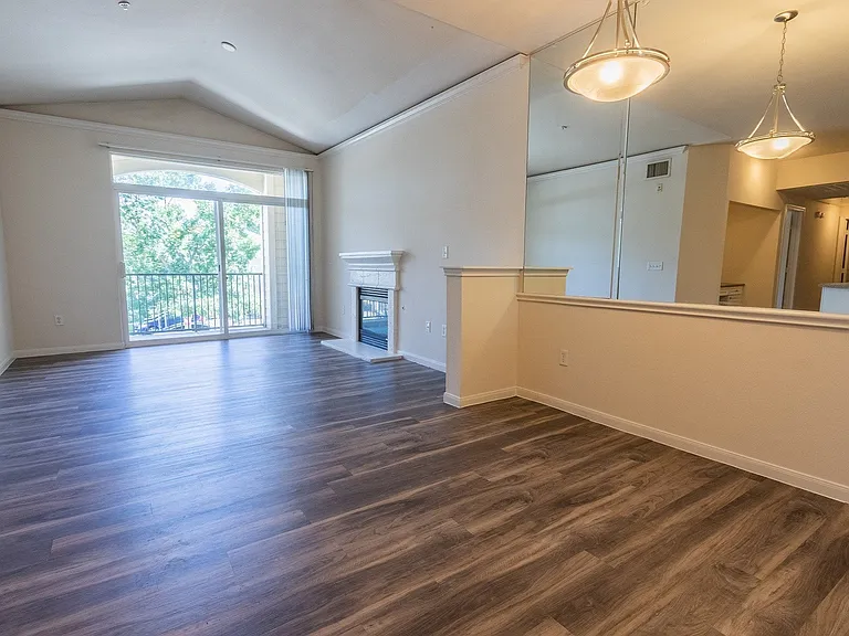 Private balconies and fireplaces in select homes