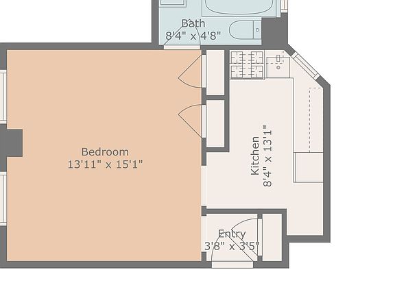 2nd image of 25 W 64th St APT 1A