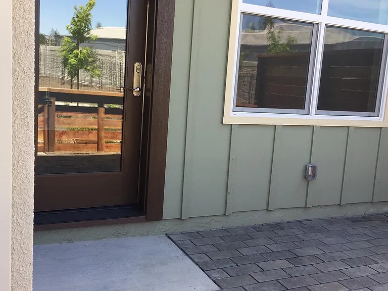 Back patio