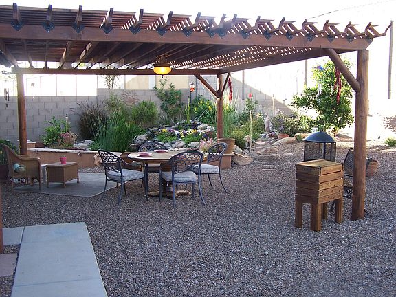 16x20 Pergola off back patio
